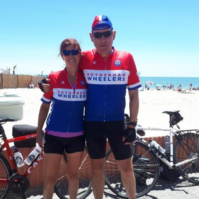 Gareth & Lynne at the Mediterranean